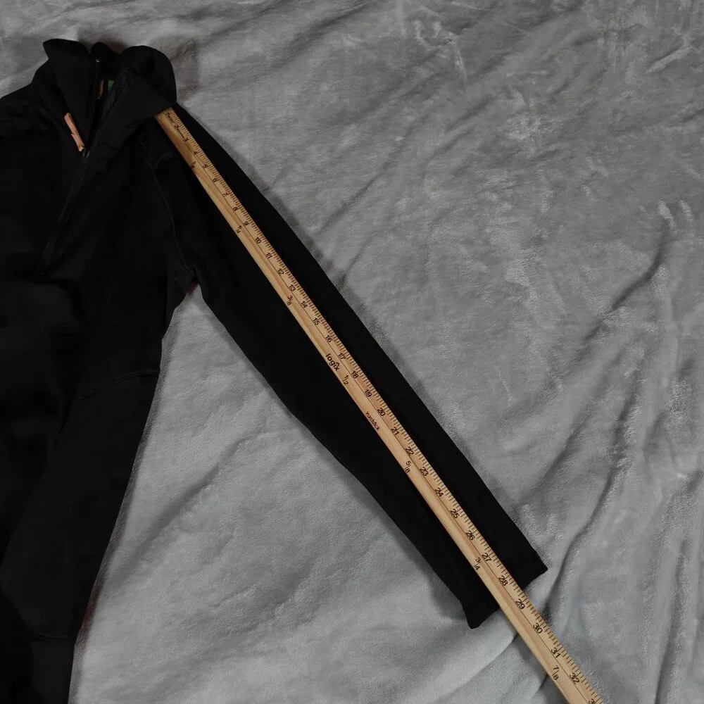 Indyeva Bero IV Pine Womens Pullover Size M Long Tall Fit Fleece Lined Black - Picture 11 of 12